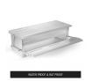 Auto Chicken Feeder Poultry Chook DIY Automatic Treadle Rat Proof Aluminium