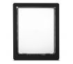 XL 2-Way Lockable Dog Cat Pet Door Safe Brushy Flap Locking Magnetic Black