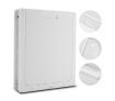 XL 2-Way Lockable Dog Cat Pet Door Safe Brushy Flap Locking Magnetic White