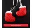 10 LED Home Christmas Stocking Party Light Decor Red