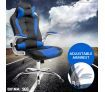 High Back Gaming and Racing Office Computer Chair - Black and Blue