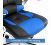 High Back Gaming and Racing Office Computer Chair - Black and Blue