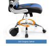 High Back Gaming and Racing Office Computer Chair - Black and Blue