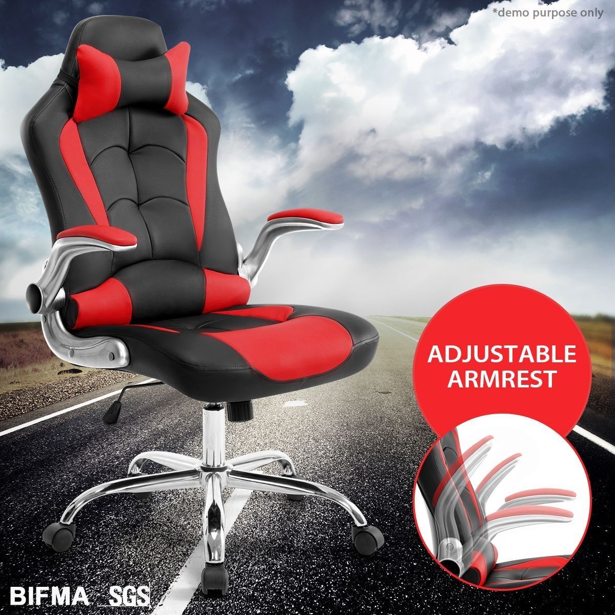 High Back Gaming and Racing Office Computer Chair