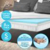 Single Cool Gel Memory Foam Mattress Topper-8 CM Extra Thick