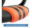 NEADER Reclining Office Computer Chair - Black and Orange