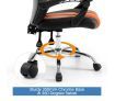 NEADER Reclining Office Computer Chair - Black and Orange