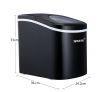 2.4L Portable Ice Maker Easy Sizes S/L with LED Display