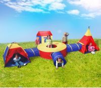 Deluxe Kids Teepee & Tunnel Play Tent