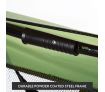 Portable Foldable Soft Dog Crate Carrier Pet Cage Travel Bag 4XL Army Green