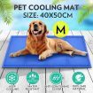 Pet Dog Cool Pad Self Cooling Gel Mat Non Toxic Bed Cushion Medium
