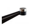 14 Hooks Tree Style Metal Coat Rack for Hats, Bags, Clothes - Black