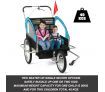 Kidbot 2 IN 1 Bicycle Trailer Pram Stroller Jogger-Blue