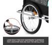 Kidbot 2 IN 1 Bicycle Trailer Pram Stroller Jogger-Blue