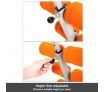 Genki 21 IN 1 Full Body Workout Home Fitness Machine ORANGE