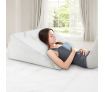 Cool Gel Wedge Pillow Memory Foam Back Support Cushion Antibacterial Luxdream