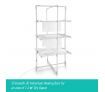 300W 3-Tier Heated Electric Clothes Towel Drying Rack Foldable