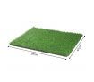 Dog Toilet Puppy Pad Trainer Indoor Pet Bathroom House Potty Training Pee Tray with 2 Mats Large