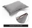 Portable Folding Rollaway Bed/Chair with Mattress-Single-Grey