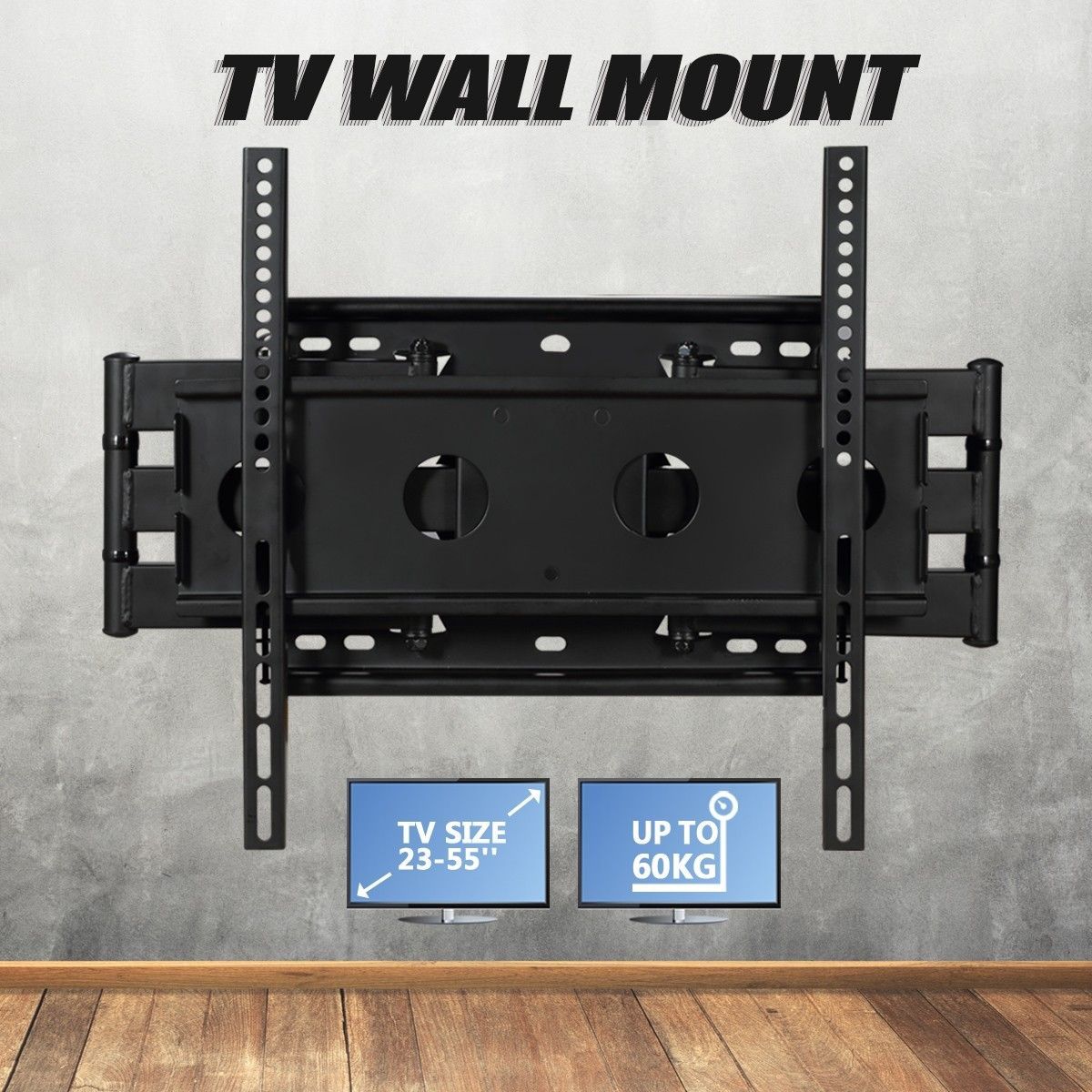 Tilt TV Wall Mount Bracket 23-55"