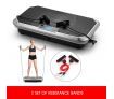 Genki Silver Whole Body Vibration Machine Platform Square Shape