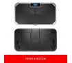 Genki Silver Whole Body Vibration Machine Platform Square Shape