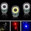 Smart Led Bicycle Tail Light Usb Charging Warning Light Blue