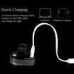 Smart Led Bicycle Tail Light Usb Charging Warning Light Blue