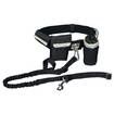 Handsfree Jogging Running Waist Belt with Dog Leash Pockets