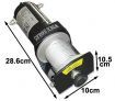 Heavy Duty Electric ATV Winch with Remote Control - 2000LBS/907KG