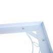 Bird Parrot Cage - Elegant Dome Top, Lacework & Curve Legs Design - White