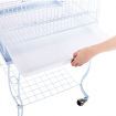 Bird Parrot Cage - Elegant Dome Top, Lacework & Curve Legs Design - White