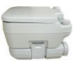 Portable Toilet - Camping Potty Restroom - 10L Square Light Gray