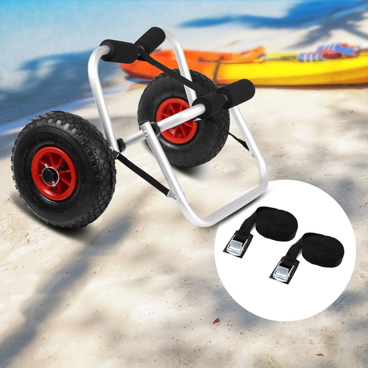 Kayak Trolley with Kickstand
