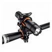 ROCKBROS Cycling Bike Rotating Light Holder LED Front Flashlight Lamp Pump Handlebar Holder