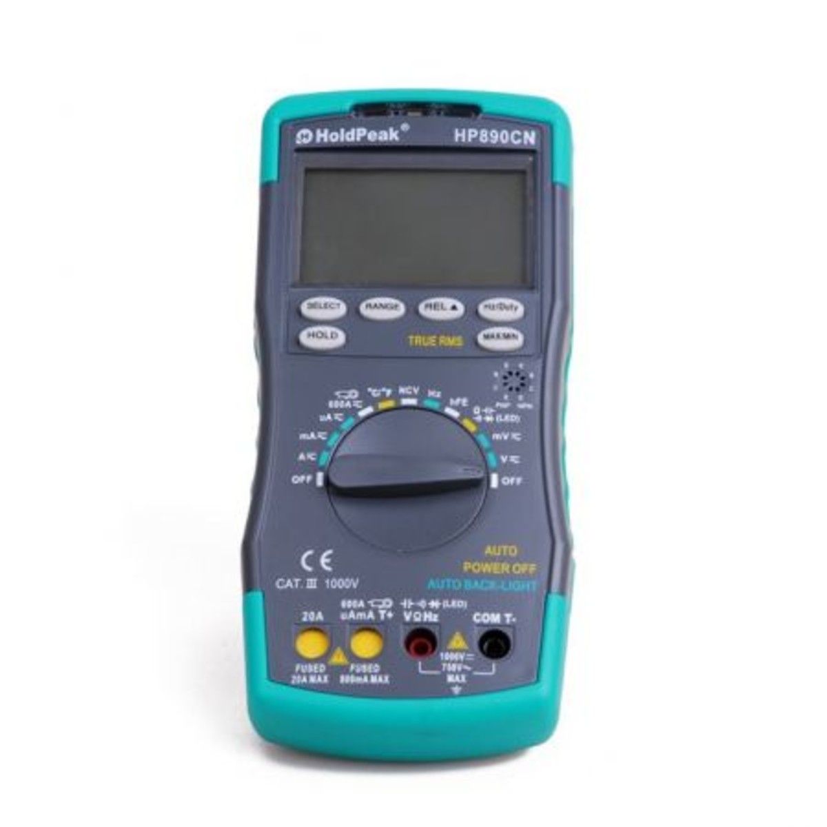 Lcd Digital Multimeter DC AC Voltage Current Temperature Meaurement Auto Range