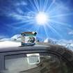 Solar Sun Powered Power Window Fan Ventilator Auto Cool Air Vent For Car Vehicle