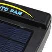 Solar Sun Powered Power Window Fan Ventilator Auto Cool Air Vent For Car Vehicle