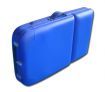 Genki Portable 3-Section Massage Table Chair Bed Foldable with Carry Bag - High Density Foam - Blue