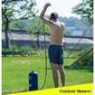 11L Camp Shower Water Bag Portable Inflatable Bath Pack Car Washing Pressure Faucet