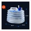 Foldable Water Containers 5L 10L 15L Bucket Folding Outdoor Water Bags