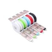 2 in 1 Retractable Cable 1M Universal Dual Interface Data Sync Charger