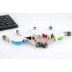 2 in 1 Retractable Cable 1M Universal Dual Interface Data Sync Charger