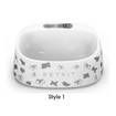 PET Intelligent Antibacterial Weighing Bowl Pet Food Water Drink Dishes Feeders Sturdy Washable Bowl