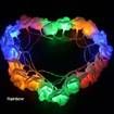10M 100 LED Novelty Rose Flower Fairy String Holiday Light