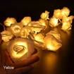 10M 100 LED Novelty Rose Flower Fairy String Holiday Light