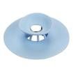 2Pcs Silicone Bath Kitchen Sink Strainer Filter Net Drain Hair Catcher Stopper