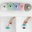 2Pcs Silicone Bath Kitchen Sink Strainer Filter Net Drain Hair Catcher Stopper