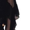 Haoduoyi Women Elegant Backless Ruffled Party Coctail Formal Dress