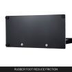 32"-65" TV Brackets Secure Height Adjustable TV Stand Portable Steel TV Stand with 8mm Tempered Glass Base